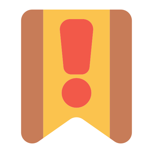 Warning, exclamation, caution, attention, danger, notification, message icon