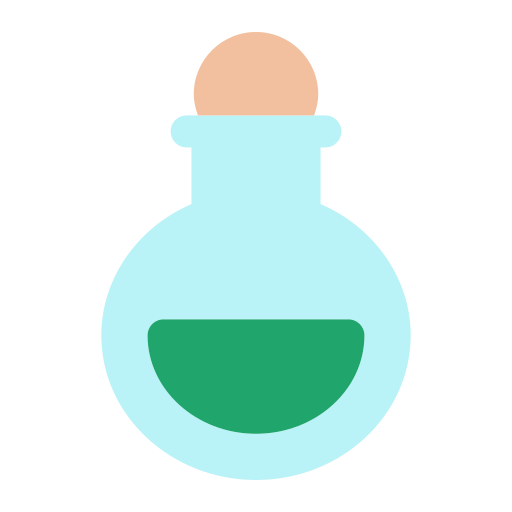 Potion, magic, witch, alchemy, halloween, glass, bottle icon