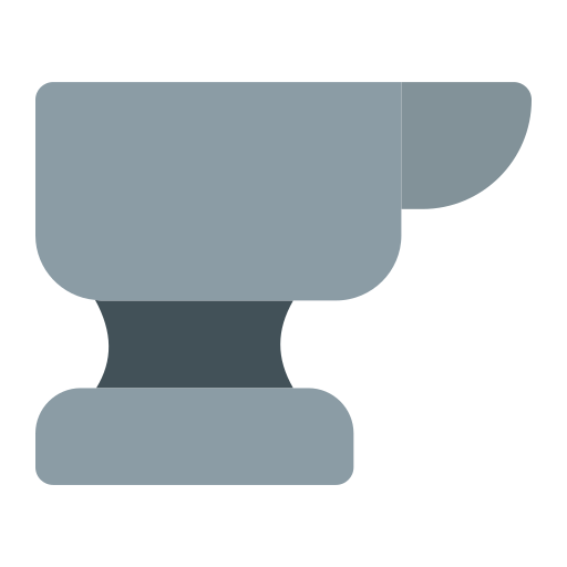Anvil, metal, industry, forge, craft, steel, iron icon
