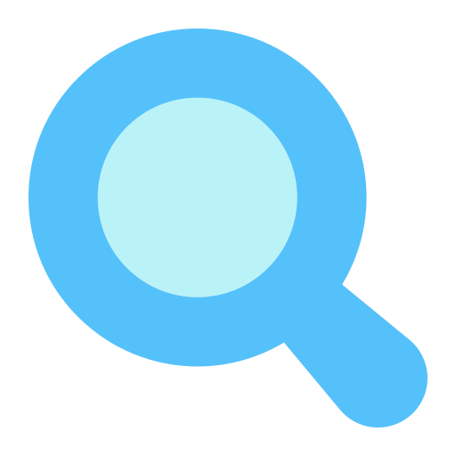 Magnifier, search, find, zoom, glass, browse, discover icon