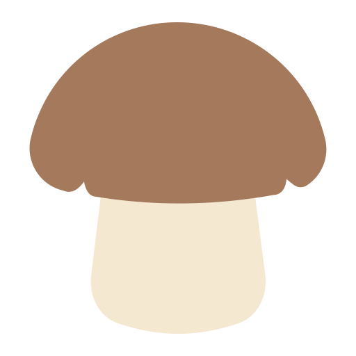 Mushroom, fungi, mushrooms, toadstool, nature, healthy, vegan icon