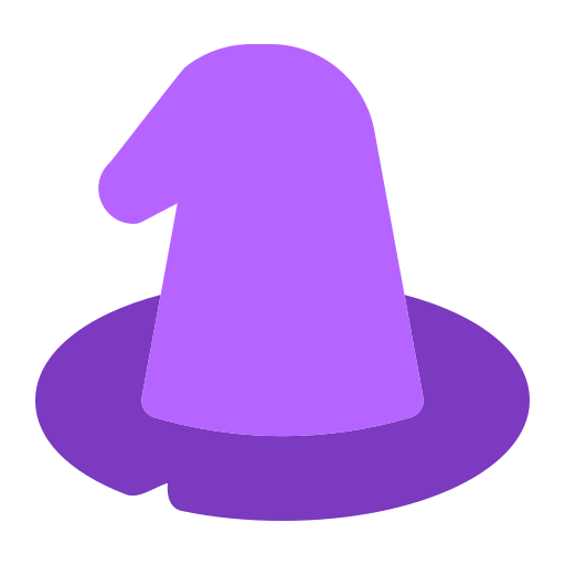Witch, hat, fashion, accessories, clothing, costume, wizard icon