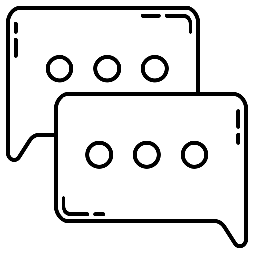 Chat, chatting, dialogue, email, mail, message icon