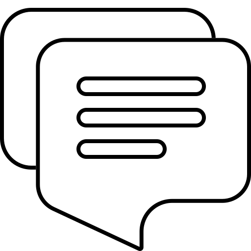 Chat, chatting, dialogue, email, mail, message icon