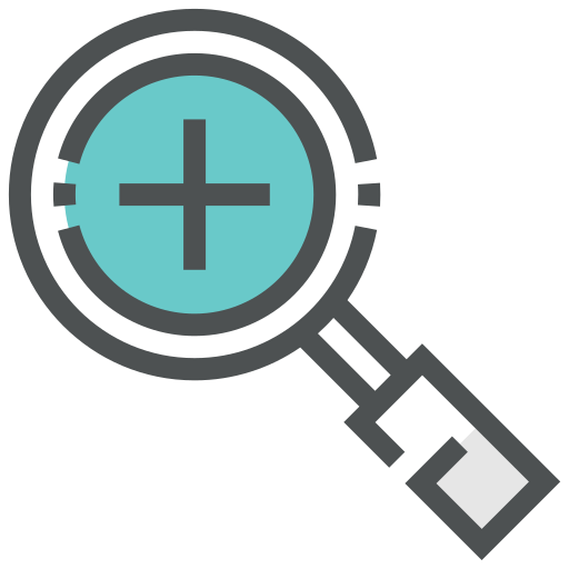 Add, find, glass, magnifier, plus, search, zoom icon