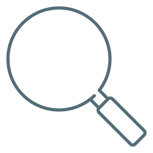 Analysis, analytics, magnifier, magnifying, search icon