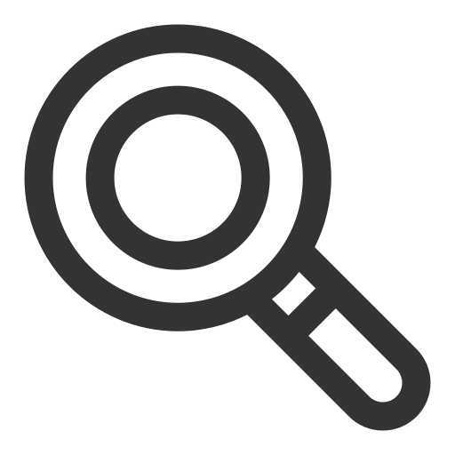 Basic, magnifier, outline, search, ui icon