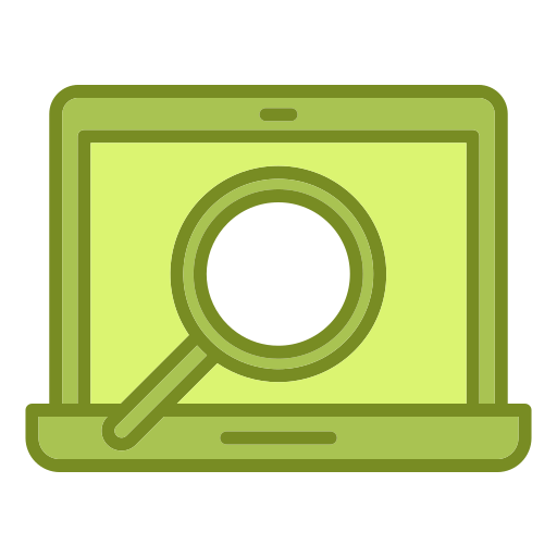 Equipment, office, online, search, shopping icon