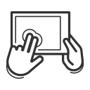 Handheld,Control,Landscape,Swipe,Tablet,Touchscreen,Gesture