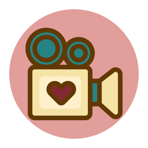 Cinema, film, love, movie, romantic icon