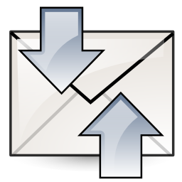 Mail, receive, send icon