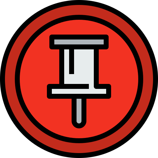 Logo, media, pinterest, social icon