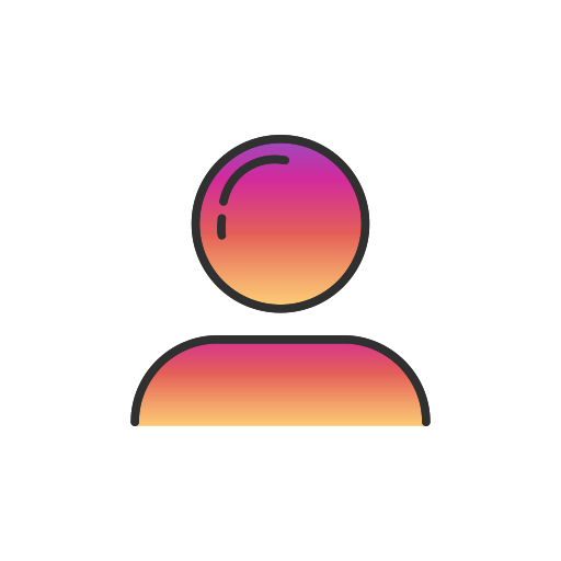 Instagram, person, profile, user icon
