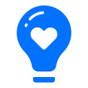 Idea,Lightbulb,Love,Thought