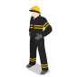 Fireman,Male,Man,Rescuer,Standing,Firefighter