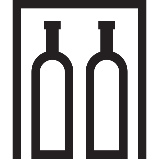 Alcohol, bar, drinks, flamable, liquid, minibar icon