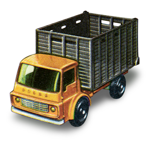 Cattle, truck icon