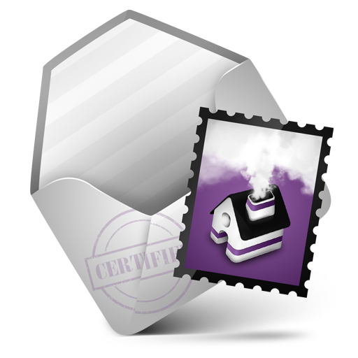 Mail, purple icon