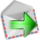 Forward, mail icon