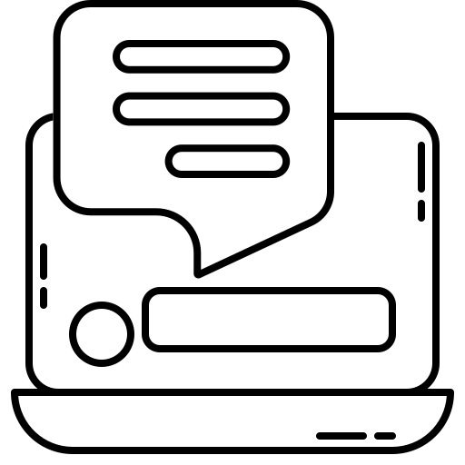 Chat, chatting, dialogue, email, mail, message icon