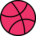 Dribbble,Logo,Media,Social