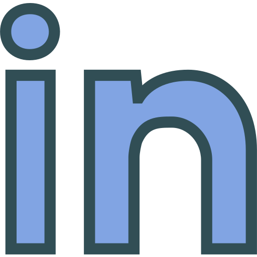Brand, linkedin, logo, network, social icon