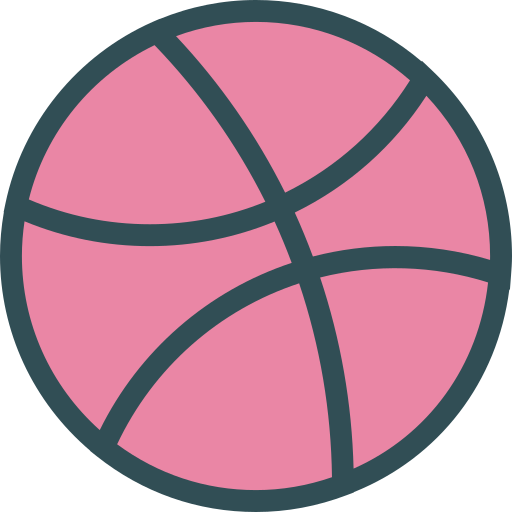 Brand, dribbble, logo, network, social icon