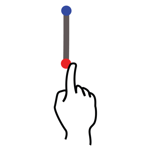 Gestureworks, i, letter, stroke, uppercase icon