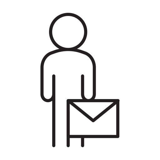 Letter, consultation, consultant, adviser, counselor icon