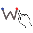Gestureworks,Letter,Lowercase,Stroke,W