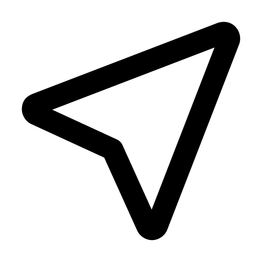 Send, cursor, arrow, button icon