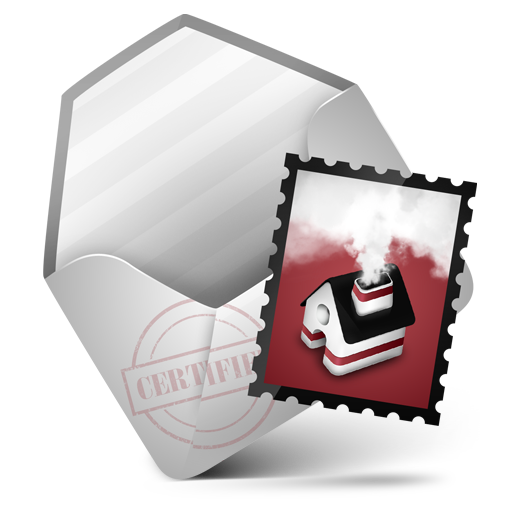 Mail, red icon