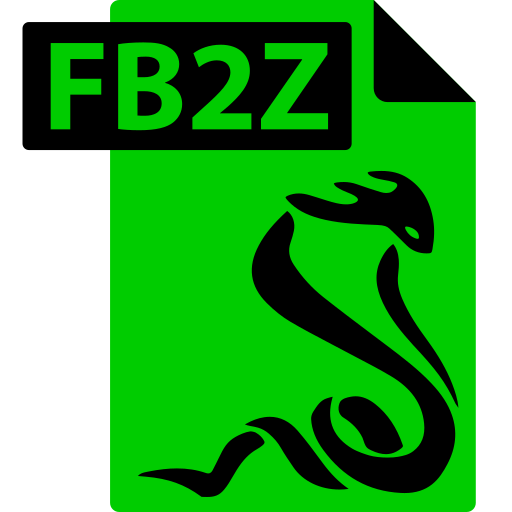 Fb2z, fictionbook, file, format, sumatrapdf icon