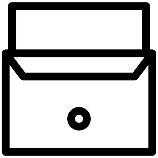 Envelope, letter, mail, message, paper, email icon