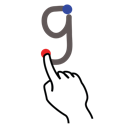 Gestureworks,Letter,Lowercase,Stroke