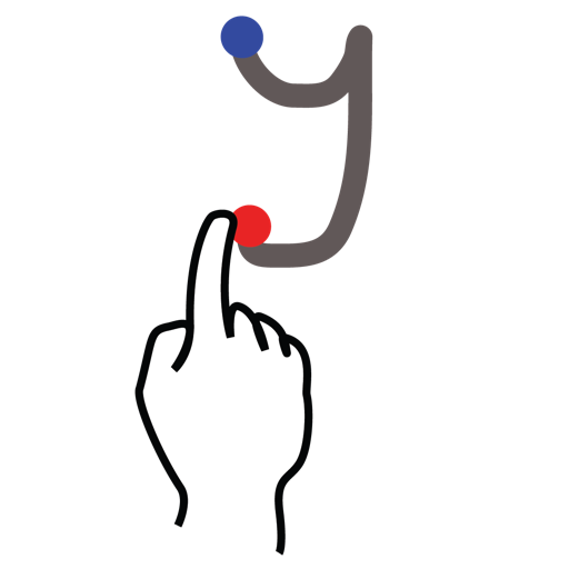 Gestureworks, letter, stroke, uppercase, y icon