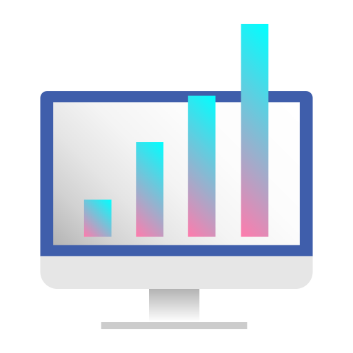 Chart, data, growth, infographic, information, presentation, statistics icon