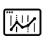 Modern set of digital symbols icon 64x64