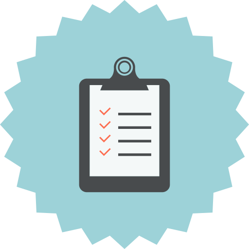 Checked, checklist, checkmark, clipboard, notepad, report, tasks icon