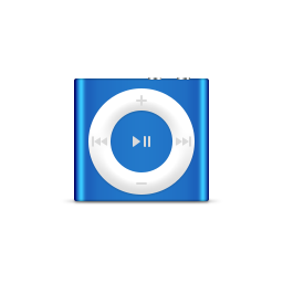 Apple, blue, deep, ipod, product, shuffle icon