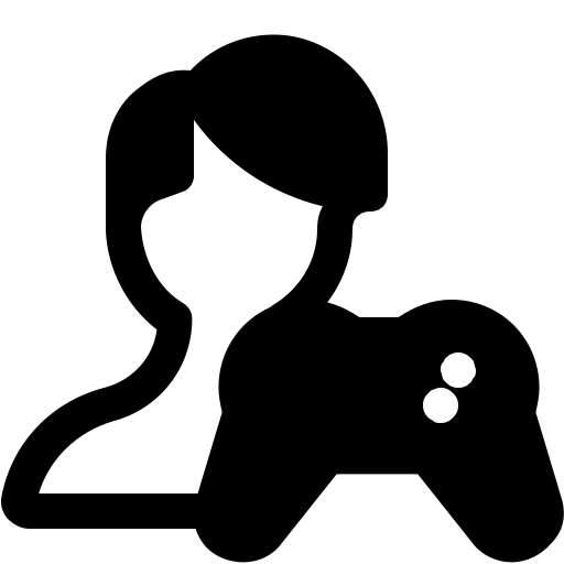 Joystick, player, user, videogames icon