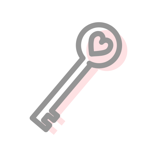 Key, valentines, lock, unlock, valentine icon