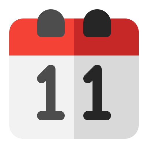 Calendar, date, event, schedule, time icon