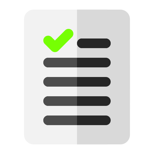 Checklist, document, file, list, paper, sheet icon