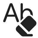 Ic,Fluent,Text,Clear,Formatting,Filled