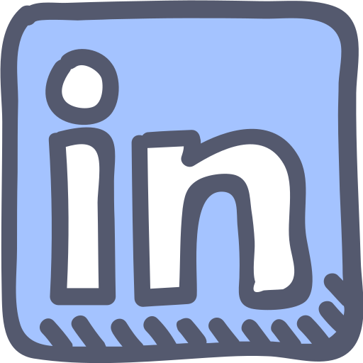Blue, career, likedin, media, network, search, social icon