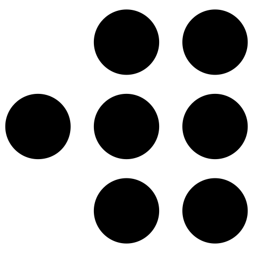 Dots, media, network, social icon