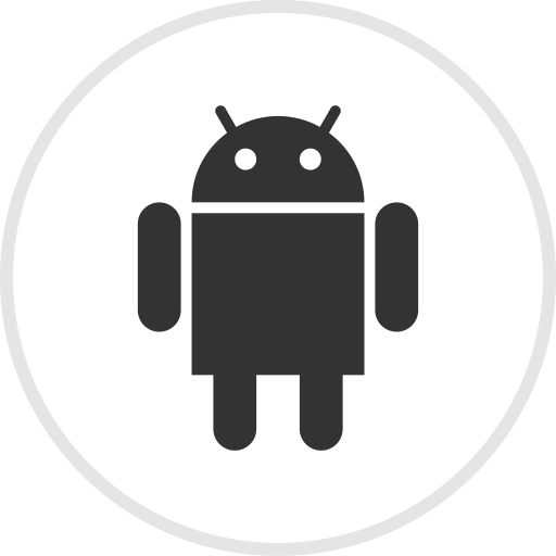 Android, droid, media, online, social icon