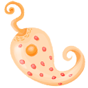 Egg, organism, paisley icon