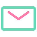 Envelope,Blue,Pink,Mail,Message